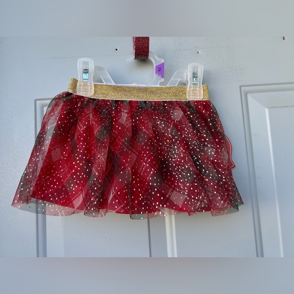 Red and Gold Skirt